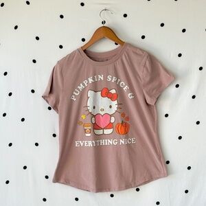 Vintage fall hello kitty tee shirt